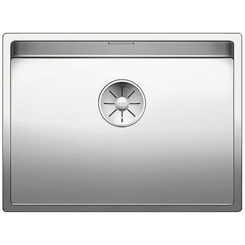 BLANCO Unterbauspüle CLARON 550-U Edelstahl Steelart | InFino Ablauf 521579