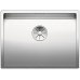 BLANCO Unterbauspüle CLARON 550-U Edelstahl Steelart | InFino Ablauf 521579