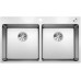 BLANCO Edelstahlspüle ANDANO 400/400-IF/A Edelstahl Seidenglanz 525249