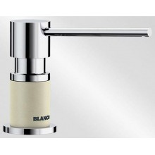 BLANCO Spülmittelspender LATO Silgranit-Look zweifarbig jasmin/chrom 525812