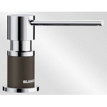 BLANCO Spülmittelspender LATO Silgranit-Look zweifarbig cafe/chrom 525815