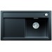 BLANCO Zenar 45 S-F Spüle schwarz, Becken rechts 526042