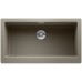 BLANCO VINTERA XL 9-UF Granitspüle SILGRANIT® tartufo 526107