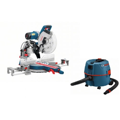 BOSCH GCM 12 GDL Kapp- & Gehrungssäge + Sauger GAS 20 L SFC 0615990G26