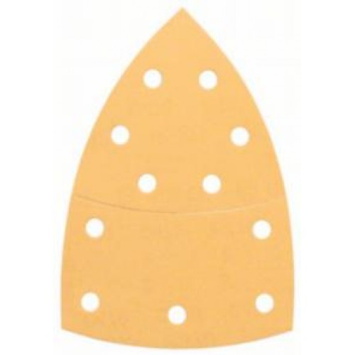 Bosch Schleifblatt-Set Best for Paint, 10-teilig, 11 Löcher, 102 x 62, 93 mm, 80