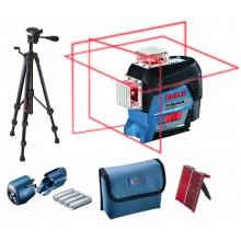 BOSCH GLL 3-80 C Linienlaser + BT 150 Baustativ 0601063R01