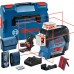 BOSCH GLL 3-80 C Linienlaser + LR 7 Laser-Empfänger + BM 1 Universalhalterung 0601063R05