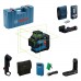 BOSCH GLL 80-33 G PROFESSIONAL Linienlaser, Empfangszelle LR 7Handwerkerkoffer 0601065502
