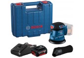 BOSCH GEX 185-LI PROFESSIONAL Exzenterschleifer, 1× GBA 18V 4.0Ah, Koffer06013A5021
