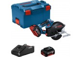 BOSCH GKM 18V-50 PROFESSIONAL Akku-Kreissäge, 2x 5,0 Ah, GAL18V-40 L-BOXX 06016B8002