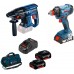 BOSCH GDX 180-Li Akku Dreh­schlagschrauber+GBH 18V-180 Akku-Bohrhamme 06019G5221