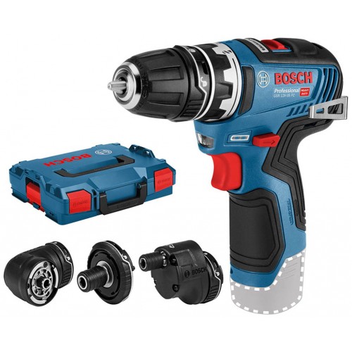 BOSCH GSR 12V-35 FC Akku-Bohrschrauber, L-Boxx mit adapter 06019H3003