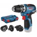 BOSCH GSR 12V-35 FC Akku-Bohrschrauber, L-Boxx mit adapter 06019H3003