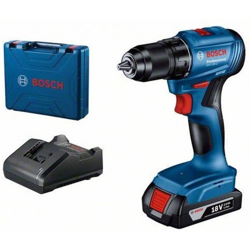 BOSCH GSR 185-LI Akku-Bohrschrauber (1x 18V/2,0Ah) GAL 18V-20 Koffer 06019K3001 BOSCH GSR 185-LI Akku-Bohrschrauber (1x 18V/2,0Ah) GAL 18V-20 Koffer 06019K3001