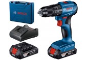 BOSCH GSB 185-LI PROFESSIONAL Akku-Schlagbohrschrauber, 2x 2,0 Ah, L-BOXX 06019K3100