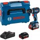 BOSCH GSB 18V-90 C PROFESSIONAL Akku-Schlagbohrschrauber, 2x 5.0Ah, L-BOXX 06019K6106