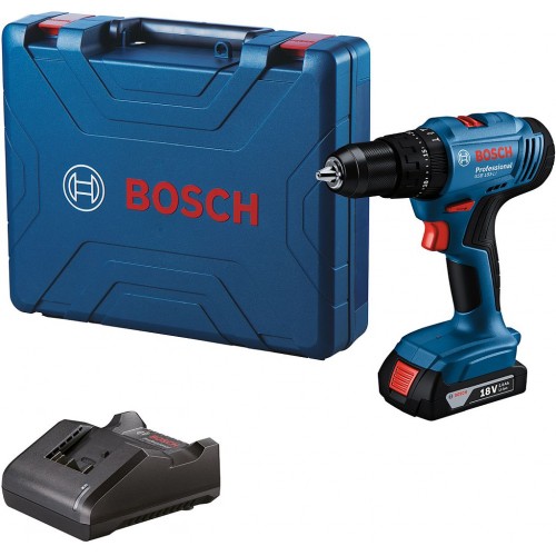BOSCH GSB 183-LI PROFESSIONAL Akku-Schlagbohrschrauber, 1x 2,0 Ah 06019K9101