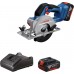 BOSCH GKS 18V-51 PROFESSIONAL Akku-Kreissäge, 2x 4,0Ah, GAL 18V-20 06019M3122