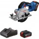 BOSCH GKS 18V-51 PROFESSIONAL Akku-Kreissäge, 2x 4,0Ah, GAL 18V-20 06019M3122