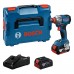 BOSCH GDX 18V-285 PROFESSIONAL Akku-Drehschlagschrauber, 2x GBA 4.0Ah, L-BOXX 06019N2102