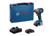 BOSCH GDX 18V-285 PROFESSIONAL Akku-Drehschlagschrauber, 2x GBA 18V 2.0Ah, 06019N2122