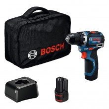 BOSCH GSR 12V-32 PROFESSIONAL Akku-Bohrschrauber, 2x 2.0Ah, Werkzeugtasche 06019N7003