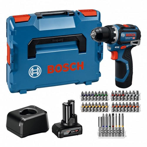 BOSCH GSR 12V-32 PROFESSIONAL Bohrschrauber, 1x2.0Ah, 1x4.0Ah , L-BOXX 06019N7005