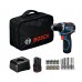 BOSCH GSR 12V-32 PROFESSIONAL Bohrschrauber, 2x 2.0Ah, Tasche, 24 tlg AC 06019N7006