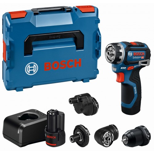 BOSCH GSR 12V-32 FC PROFESSIONAL Akku-Bohrschrauber, 2× GBA 12V 2,0Ah, L-Boxx 06019N7101