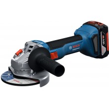 BOSCH GWS 18V-8 PROFESSIONAL Akku-Winkelschleifer, 1x 5,0 Ah, L-BOXX 136 06019N9005