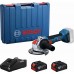 BOSCH GWX 18V-8 PROFESSIONAL Winkelschleifer mit X-LOCK, 2× 4,0 Ah, L-Boxx 06019N9102