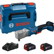 BOSCH GRS18V-330 PROFESSIONAL Akku-Drehschlagschrauber, 2x4,0Ah, L-BOXX 06019R9002