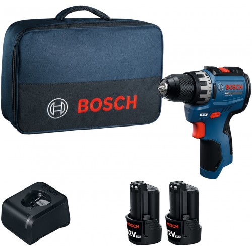 BOSCH GSR12V-31 PROFESSIONAL Akku-Bohrschrauber, 2x 12V/2,0Ah, Tasche 06019S6002 BOSCH GSR12V-31 PROFESSIONAL Akku-Bohrschrauber, 2x 12V/2,0Ah, Tasche 06019S6002