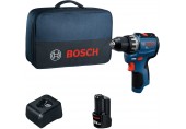 BOSCH GSR12V-31 PROFESSIONAL Akku-Bohrschrauber, 12V/2,0Ah, Tasche 06019S6012