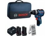 BOSCH GSB12V-31 PROFESSIONAL Akku-Schlagbohrschrauber, 2x 12V/2,0Ah, Tasche 06019S6103