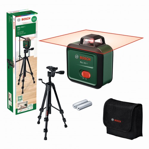 BOSCH PLL 360-1 Linienlaser, set 0603663LZ0, BOSCH PLL 360-1 Linienlaser, set 0603663LZ0,