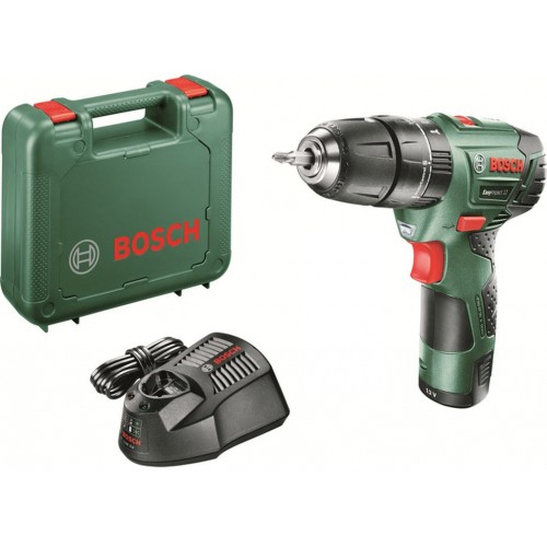 BOSCH EasyImpact 12 Akku-Zweigang-Schlagbohrschrauber (1 Akkupack) 060398390D