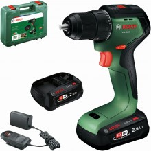 BOSCH PSR18V-60 Akku-Bohrschrauber, 2x2,5Ah, Handwerkerkoffer 06039D7202