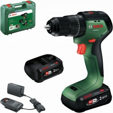 BOSCH PSB18V-60 Akku-Schlagbohrschrauber, 2x2,5Ah, Handwerkerkoffer 06039D7302