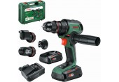 BOSCH AdvancedDrill 18V-80 QuickSnap Akku-Bohrschrauber, 2 x 2,5-Ah-Akku 06039E2004