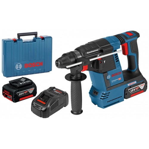 BOSCH GBH 18V-26 PROFESSIONAL Bohrhammer SDS-Plus, L-Boxx, 2x GBA 6 Ah 0611909003