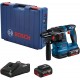 BOSCH GBH 185-LI PROFESSIONAL Akku-Bohrhammer 2x Aku 4.0Ah 0611924021