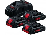 BOSCH Starter Set (3x ProCORE18V 4.0Ah 1x GAL 1880CV PROFESSIONAL) 0615990N2G