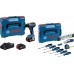 BOSCH GSR 18V-65 PROFESSIONAL Akku-Bohrschrauber, 19-teiliges Werkzeugset 0615A5007K