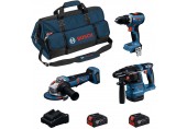BOSCH PROFESSIONAL GBH + GSR + GWS + 2x5,0Ah 0615A500FL