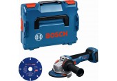 BOSCH GWS 18V-11 S PROFESSIONAL Akku-Winkelschleifer, L-BOXX 0615A500FP