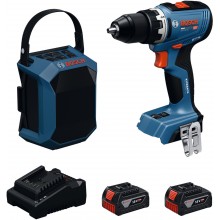 BOSCH PRO GPB 18V-1 C + GSR 18V-65 + 2× 5,0 Ah + GAL 18V-40-2 0615A500G5