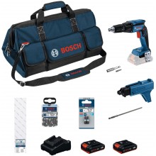 BOSCH PRO 18V GTB+GMA+2x2.0Ah+GAL18V-40-2 0615A500G8