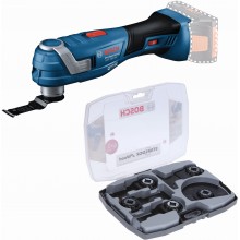 BOSCH GOP 18V-34 PROFESSIONAL Multi-Cutter + 7x Sägeblätter 0615V0003F