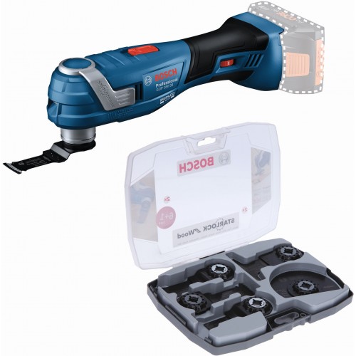 BOSCH GOP 18V-34 PROFESSIONAL Multi-Cutter + 7x Sägeblätter 0615V0003F